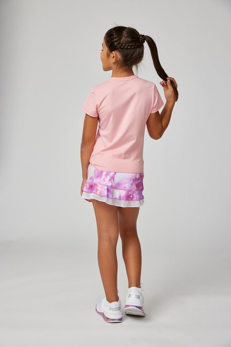 girls short sleeve tie uv girls sofibella 736185