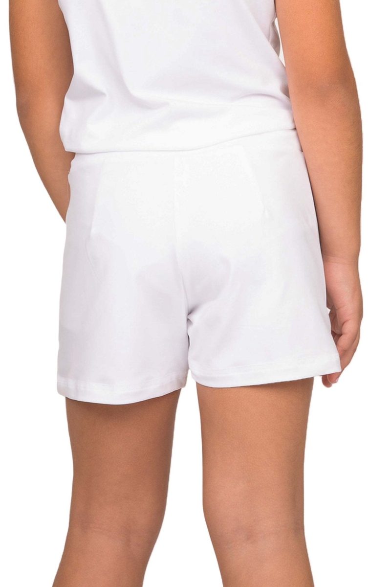 girls shorts white racquet sale sofibella 158605