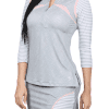 Golf 3/4 Sleeve - Cosmopolitan - Sofibella