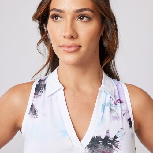 Racerback Polo - Palm Beach - Sofibella