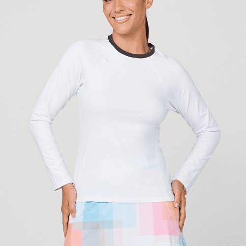 womens raglan long sleeve shades of pink sofibella 337662